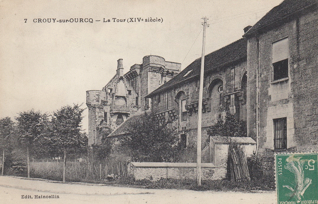 CPA Lizy-sur-Ourcq - La machine déraillée - Campagne 1914-1915