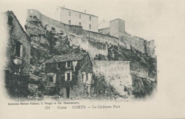 Corte - CORTE - 4 CPA - Les Gorges de la Restonica - La Citadelle - Les