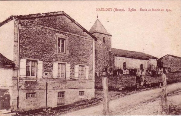 Guerre 14-18 CPA photo 1916 ruines de l’église de Beauzée (Meuse) Guerre 14-18 CPA photo 1916 ruines de l’église de Beauzée (Meuse)